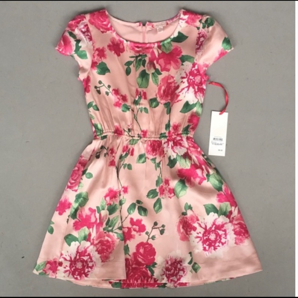 Ruby and Bloom Floral Print Dress